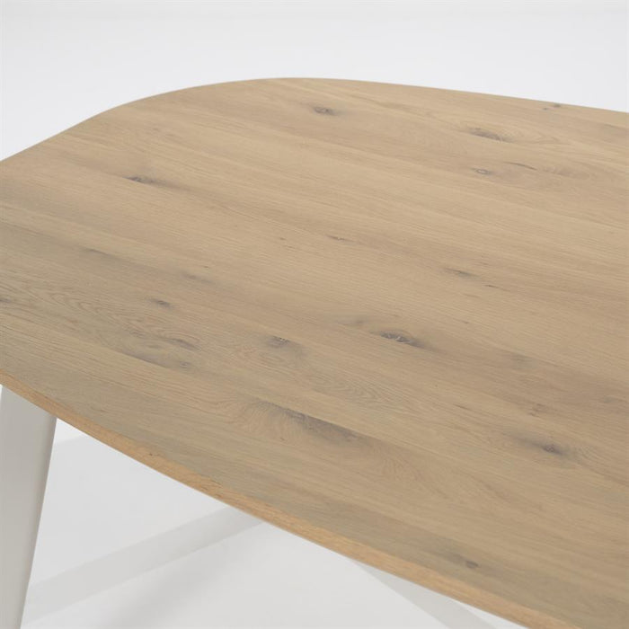 Eettafel Dion | Naturel Metaal | Ovaal