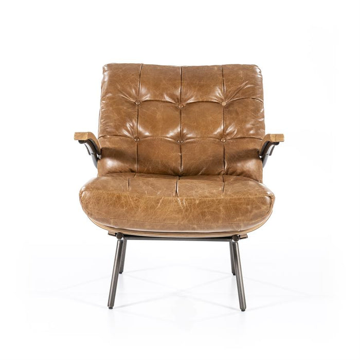 Fauteuil Bastiaan | Cognac Leer