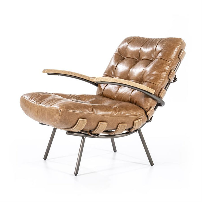 Fauteuil Bastiaan | Cognac Leer