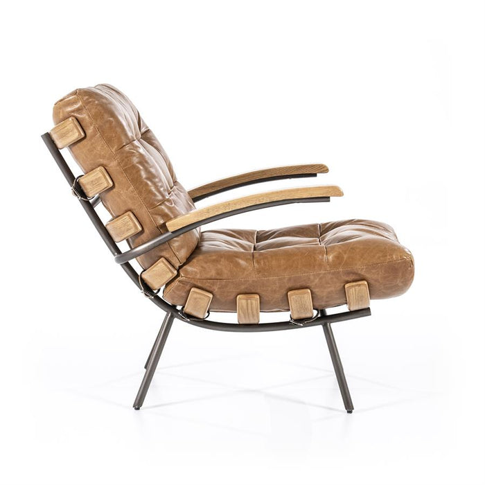 Fauteuil Bastiaan | Cognac Leer