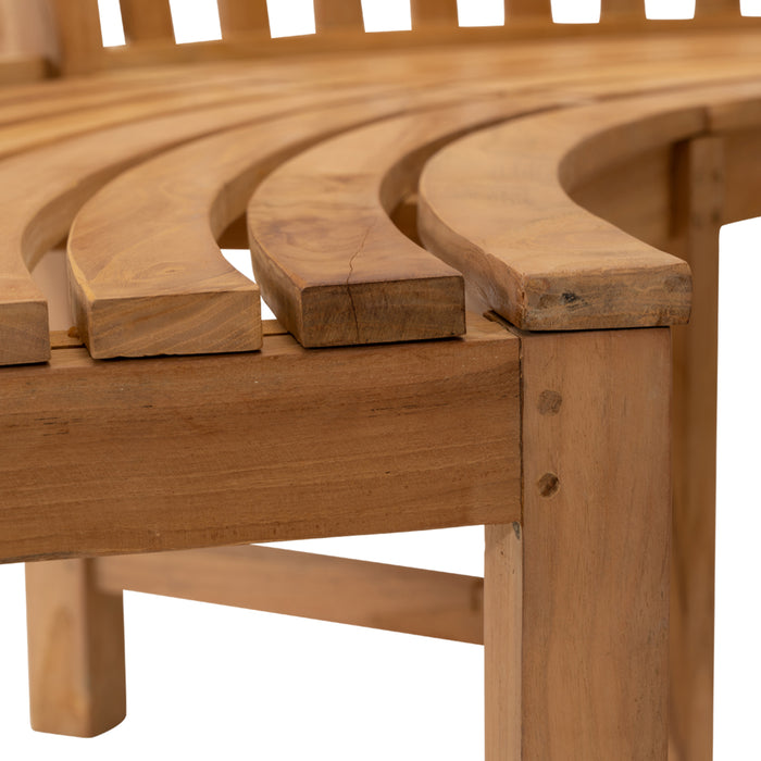 Tuinbank Round | Teak