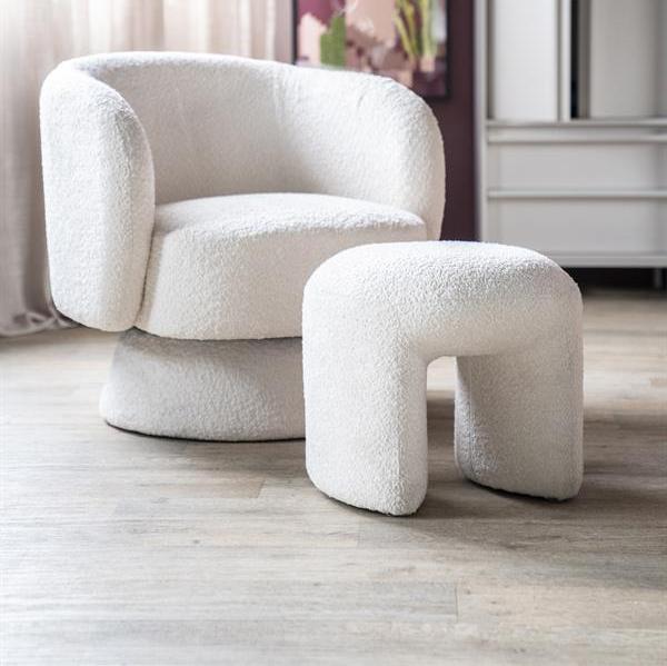 Fauteuil Balou | Beige Polyester