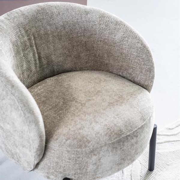 Fauteuil Oasis | Taupe Stof