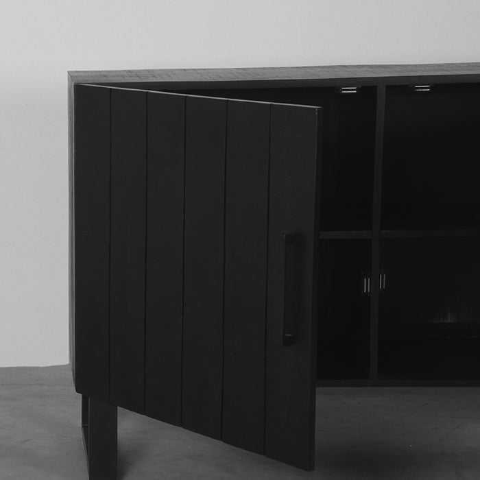 Dressoir Santos | Zwart Mangohout