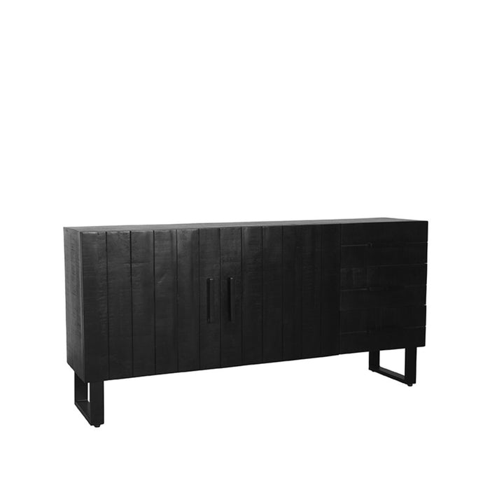 Dressoir Santos | Zwart Mangohout