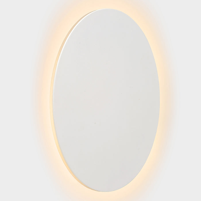 Wandlamp Eklyps LED | Ø 25 cm | 8W | Wit