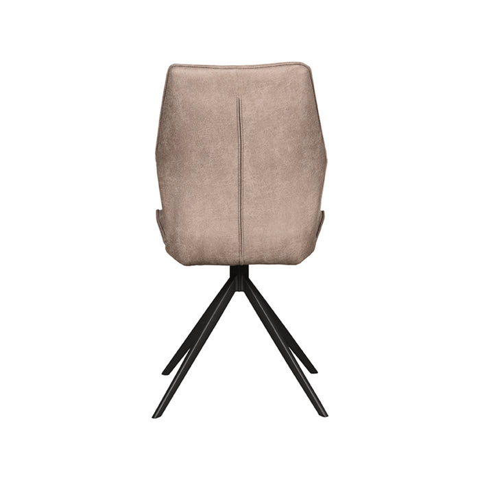 Eetkamerstoel Comfy | Taupe Microvezel