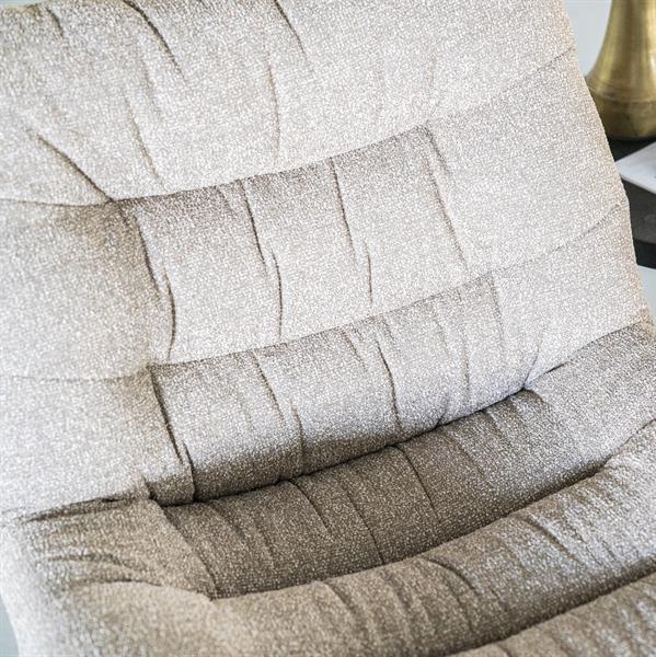 Fauteuil Danica | Beige Polyester