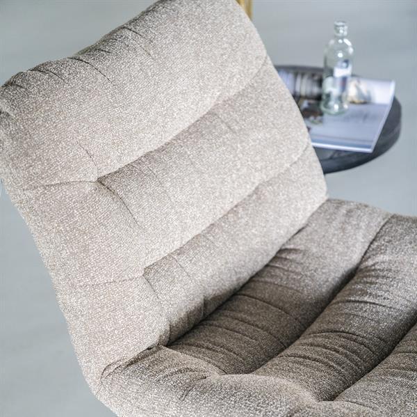 Fauteuil Danica | Beige Polyester