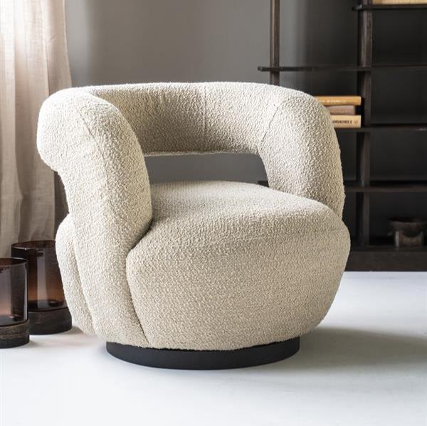 Fauteuil Sharon | Zand Stof