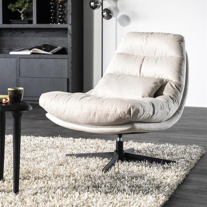 Fauteuil Cooper | Grijs Polyester