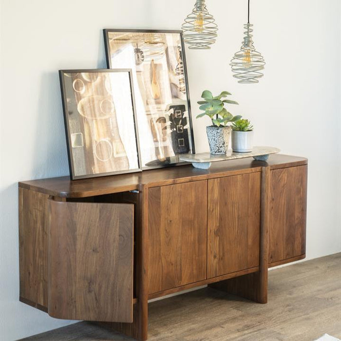 Dressoir Julian | Bruin Acaciahout