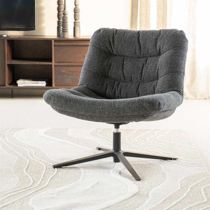 Fauteuil Danica | Grijs Polyester