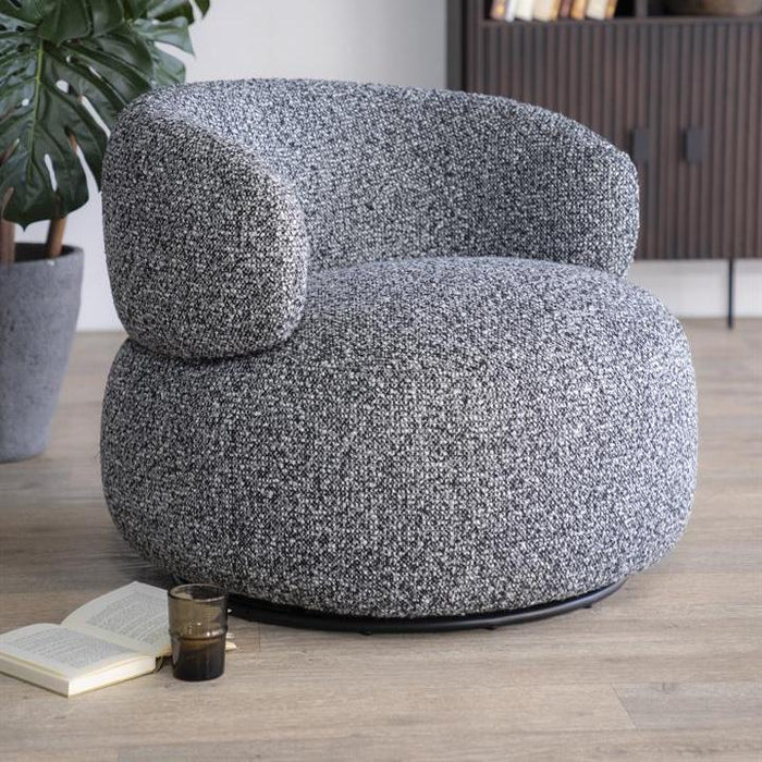 Fauteuil Maeve | Zwart Stof