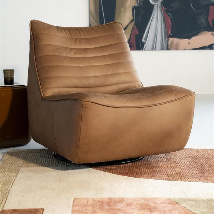 Fauteuil Matthew | Bruin Leer