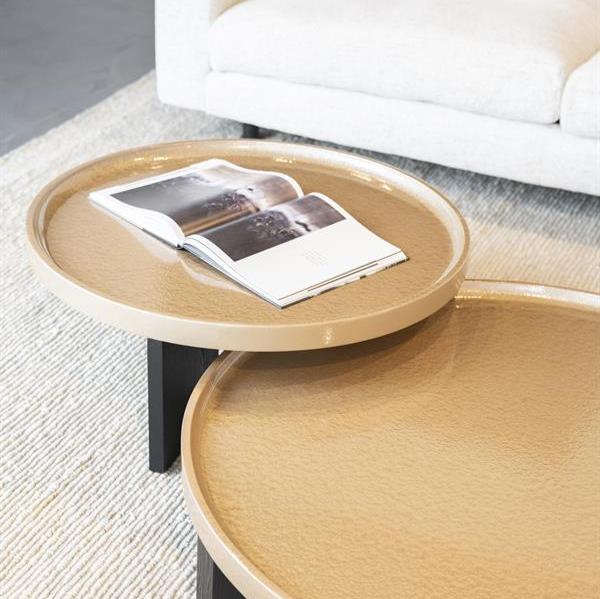 Salontafel Mayson | Beige MDF | Rond | Groot