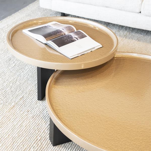 Salontafel Mayson | Beige MDF | Rond | Klein