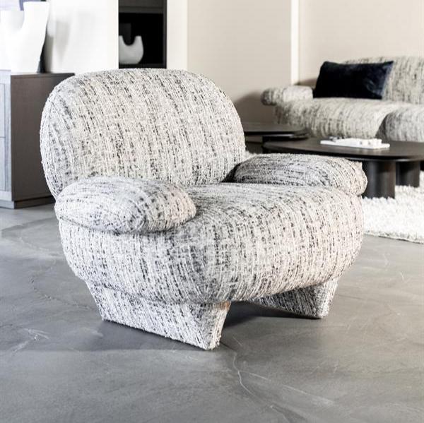 Fauteuil Jayden | Grijs Stof