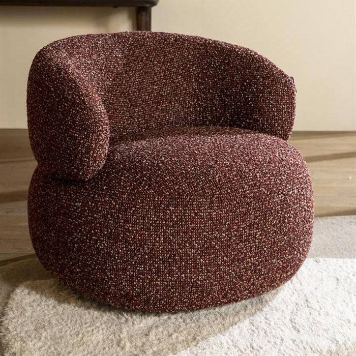 Fauteuil Maeve | Rood Stof