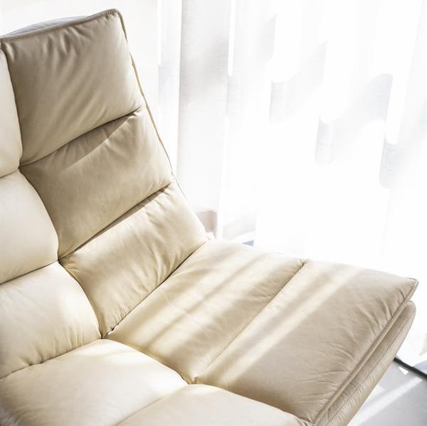 Fauteuil Sven | Beige Leer