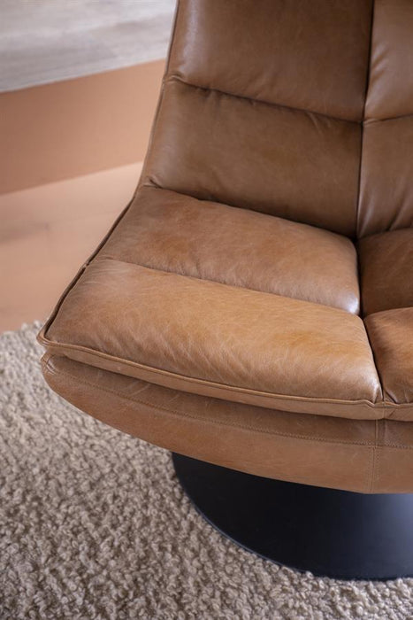 Fauteuil Sven | Bruin Leer