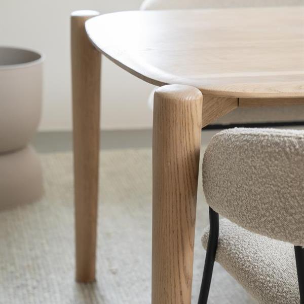 Eettafel Selbu | Naturel Eikenhout | Rechthoekig