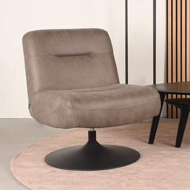 Fauteuil Eli | Taupe Microvezel