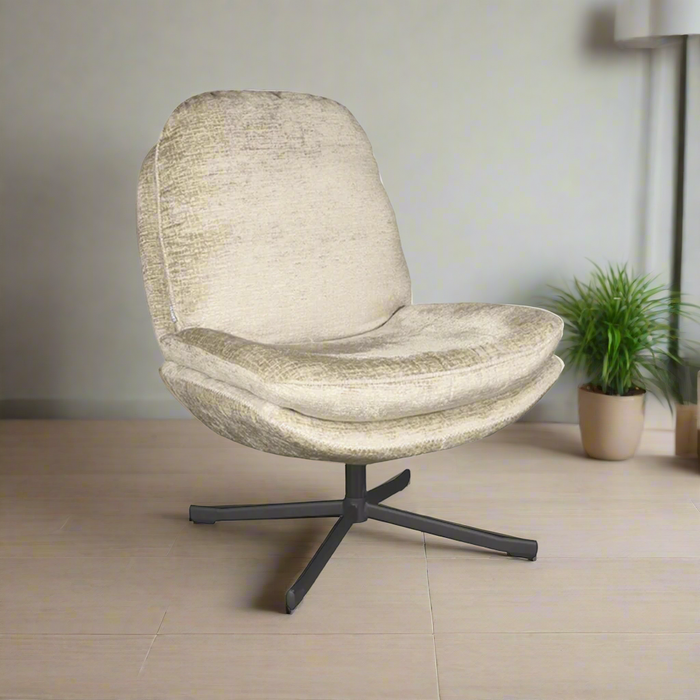 Fauteuil Noel | Beige Stof