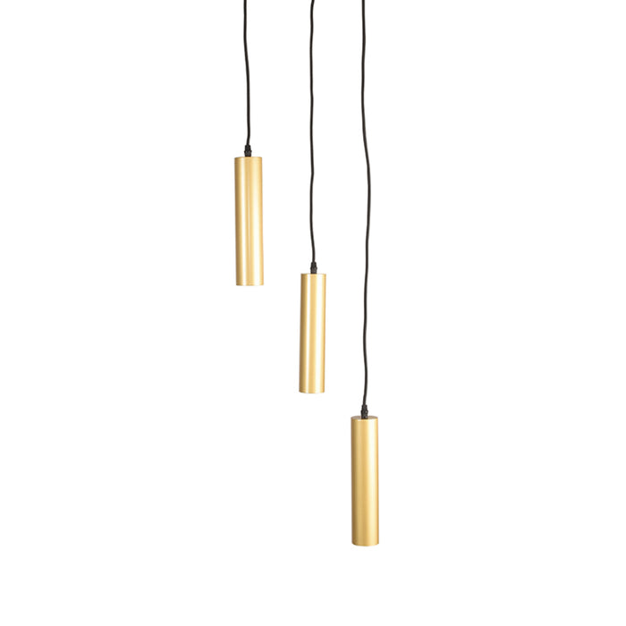 Hanglamp Ferroli | 3 Licht | Goud Metaal