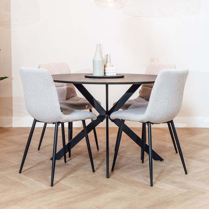 Eettafel Mila | Zwart