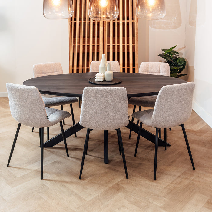 Eettafel Cody | Zwart