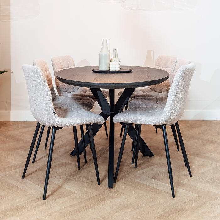 Eettafel Cody | Zwart