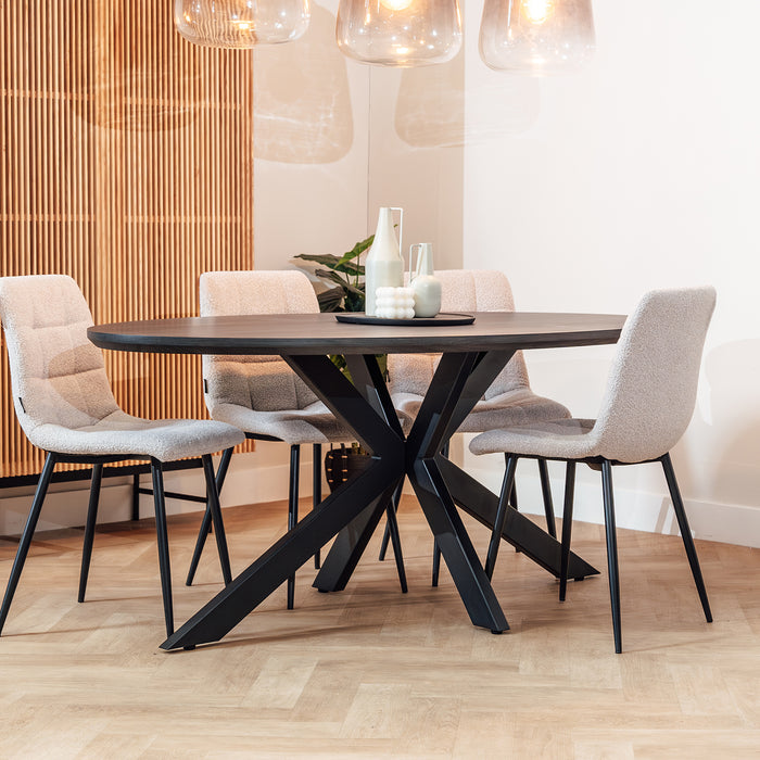 Eettafel Cody | Zwart