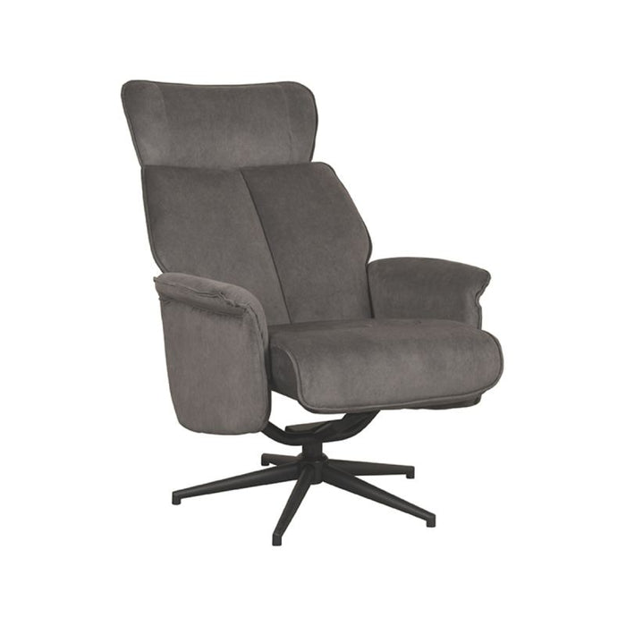 Relaxfauteuil Verdal | Grijs Micro Suede