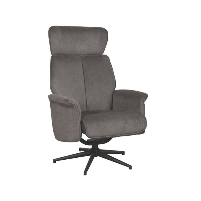 Relaxfauteuil Verdal | Grijs Micro Suede