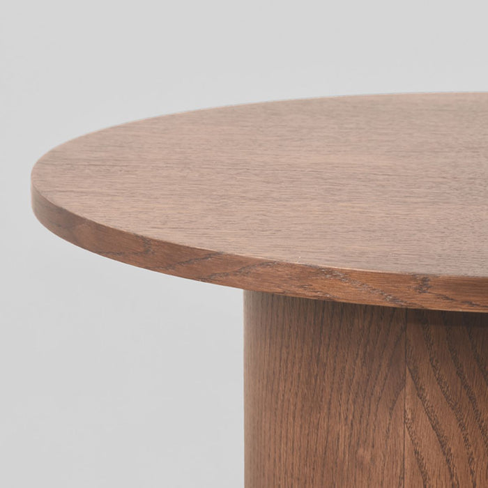 Salontafel Oliva | Walnoot Eikenhout | Ø60cm