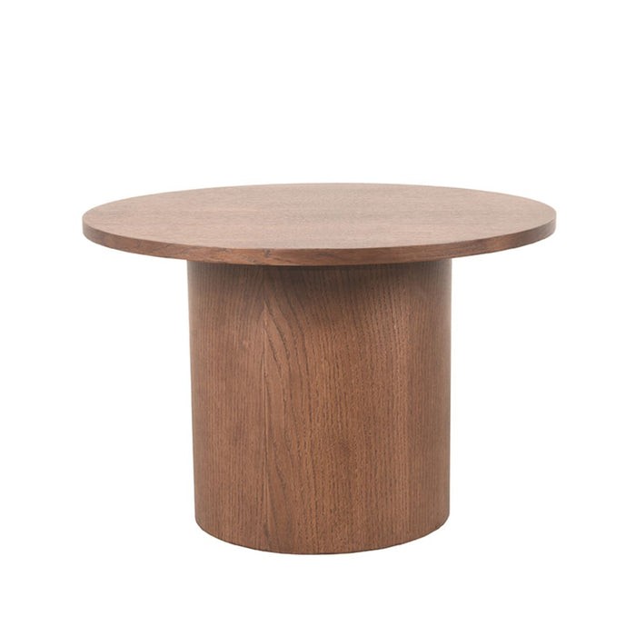 Salontafel Oliva | Walnoot Eikenhout | Ø60cm