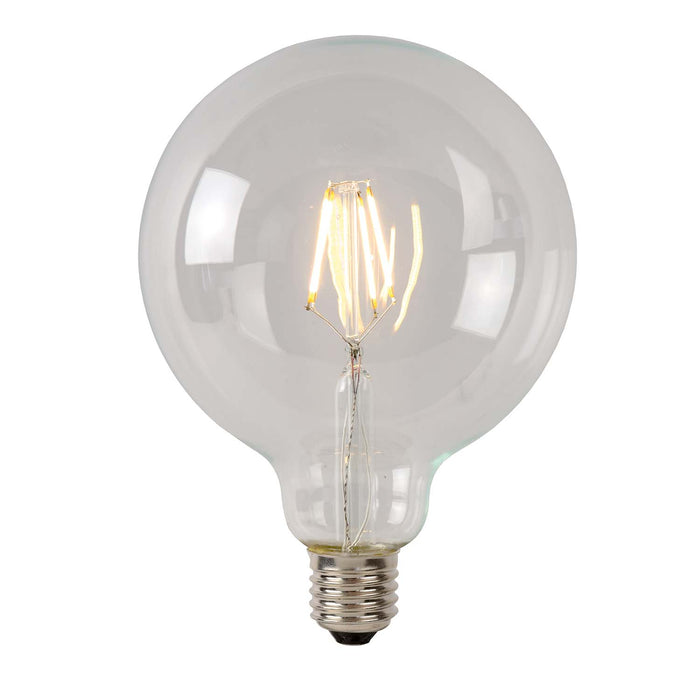 Lichtbron G125 | LED Dimbaar | Filament Bol Ø12,5 | Transparant Glas