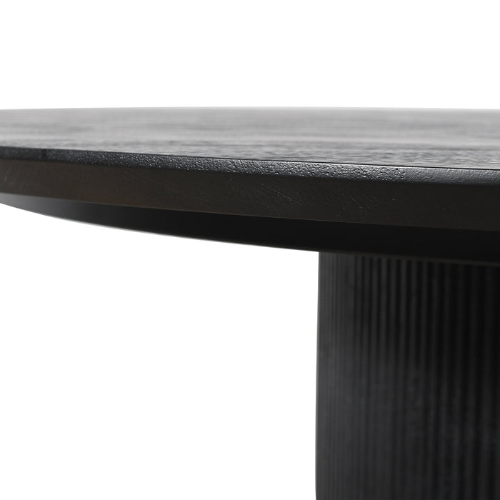 Eettafel Xelle | Zwart Mangohout