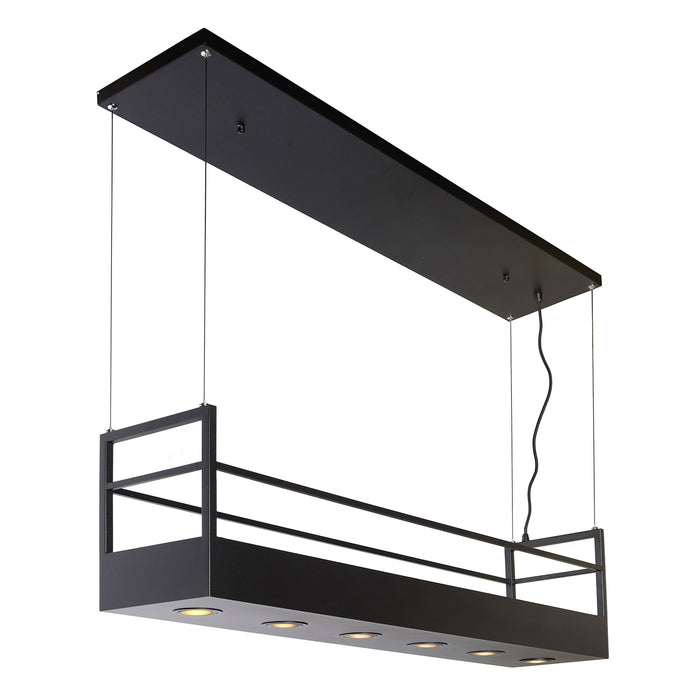 Hanglamp Miravella | Zwart