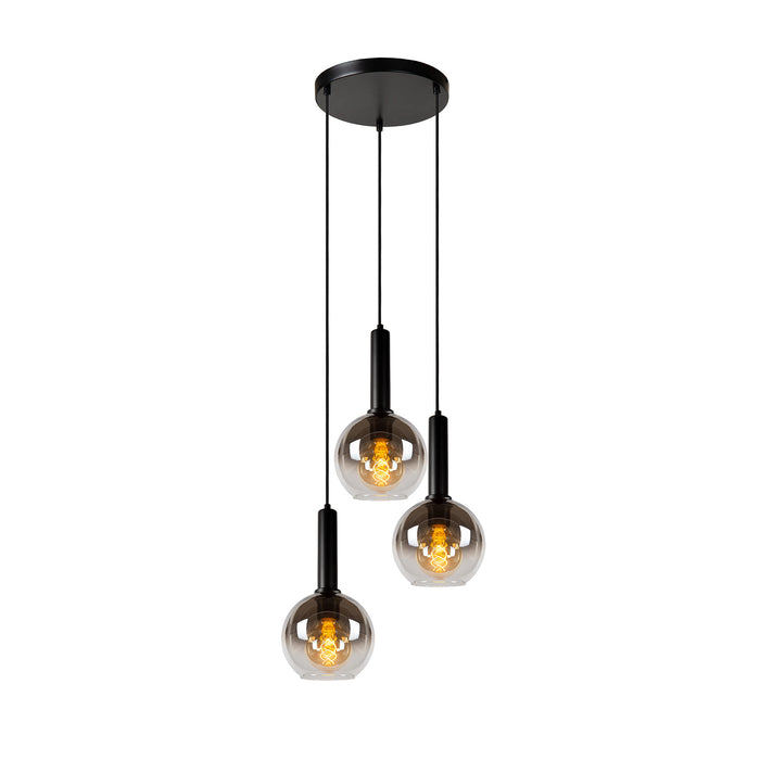 Hanglamp Marius | 3 Lampen | Ø 48,5 cm | Zwart