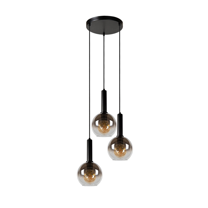 Hanglamp Marius | 3 Lampen | Ø 48,5 cm | Zwart