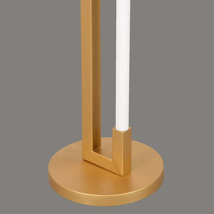 Vloerlamp Futuro | Goud Metaal