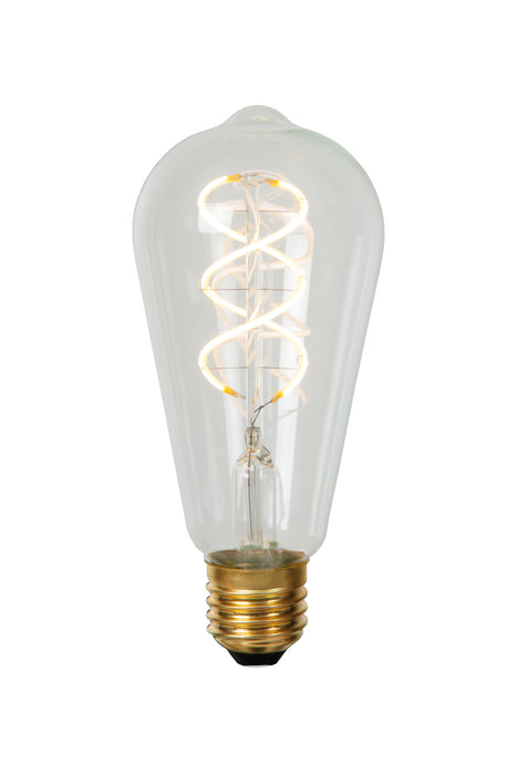 Lichtbron ST64 | LED Dimbaar | Filament Bol Ø6,4 | Transparant Glas