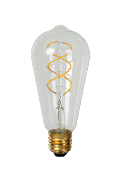 Lichtbron ST64 | LED Dimbaar | Filament Bol Ø6,4 | Transparant Glas