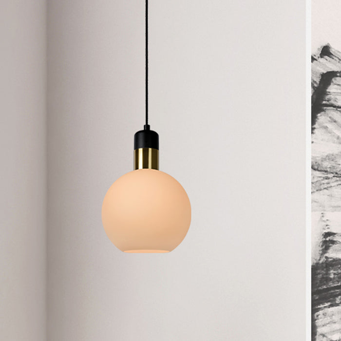 Hanglamp Julius |  Ø 20 cm | E27 | Opaal