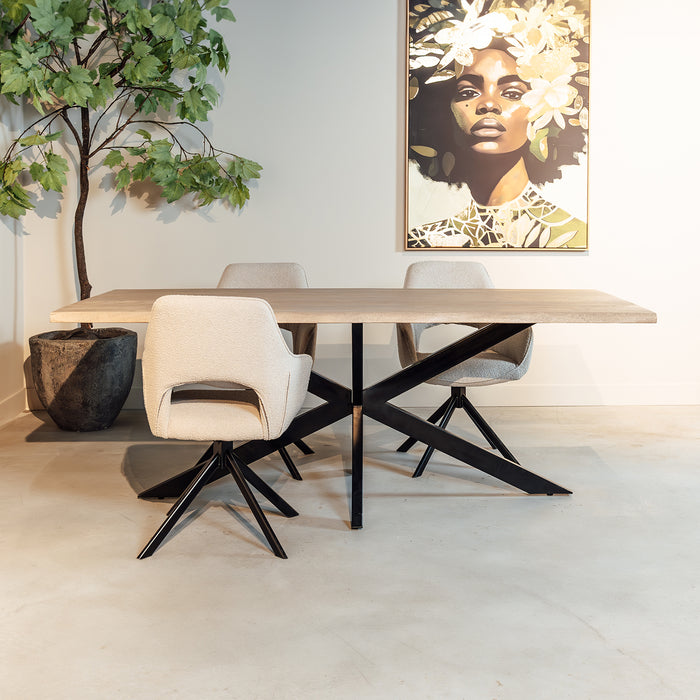 Eettafel Tree Fantasy | Naturel Acaciahout