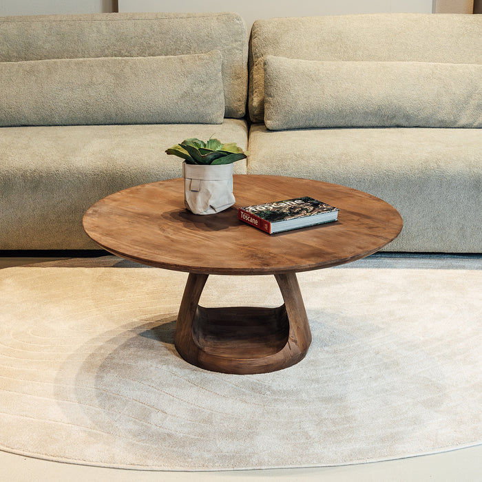 Salontafel Bremen | Rond | Dark Walnut