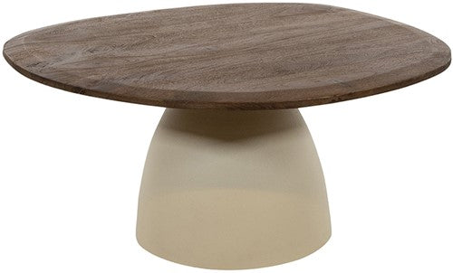 Salontafel Cornetto | Malaga Brown | Organisch | 86cm