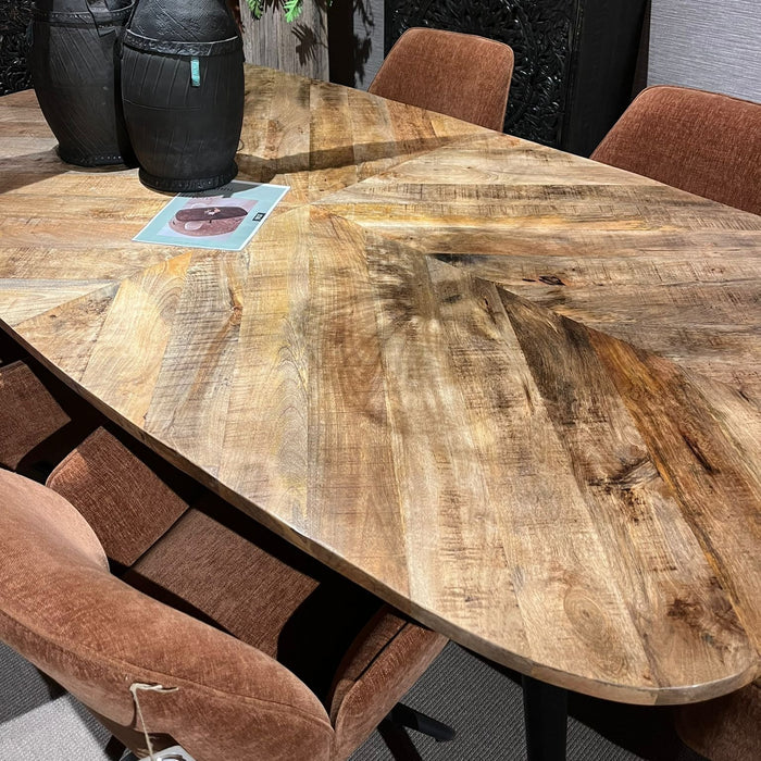 Eettafel Silvi | Naturel Mangohout